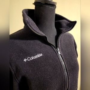 Columbia unisex kids 14/16 black zip up fleece